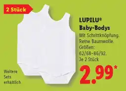 Lidl LUPILU Baby-Bodys Angebot
