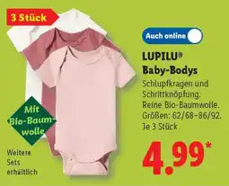 Lidl LUPILU Baby-Bodys Angebot