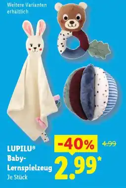 Lidl LUPILU Baby- Lernspielzeug Angebot