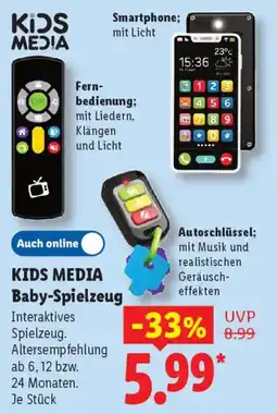 Lidl KIDS MEDIA Baby-Spielzeug Angebot