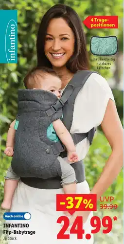 Lidl INFANTINO Flip-Babytrage Angebot