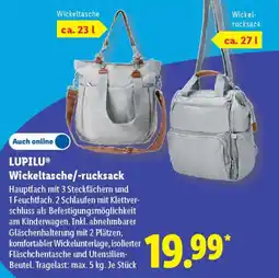 Lidl LUPILU Wickeltasche/-rucksack Angebot