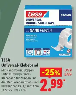 Lidl TESA Universal-Klebeband Angebot