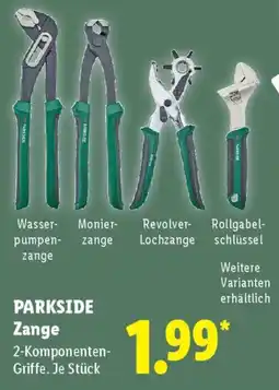 Lidl PARKSIDE Zange Angebot