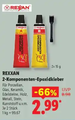 Lidl REXXAN 2-Komponenten-Epoxidkleber Angebot