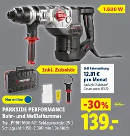 Lidl PARKSIDE PERFORMANCE Bohr- und Meißelhammer Angebot
