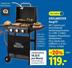 Lidl GRILLMEISTER Gasgrill Angebot
