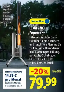 Lidl LIVARNO Feuerrohr Angebot