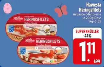 Edeka Hawesta Heringsfilets Angebot