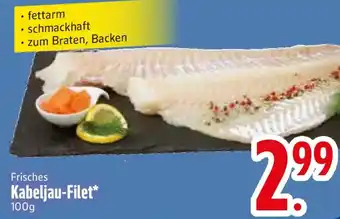 Edeka Frisches Kabeljau-Filet Angebot