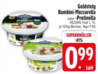 Edeka Goldsteig Bambini-Mozzarella oder -Protinella Angebot