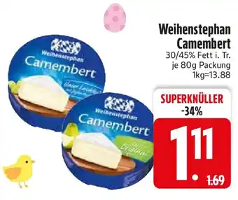 Edeka Weihenstephan Camembert Angebot