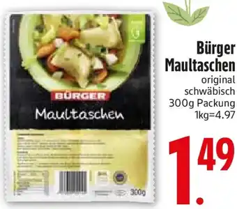 Edeka Bürger Maultaschen Angebot