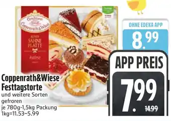 Edeka Coppenrath&Wiese Festtagstorte Angebot