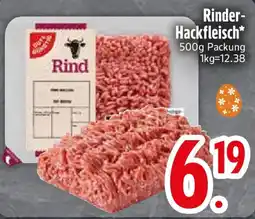 Edeka GUT & GUNSTIG Rinder- Hackfleisch Angebot