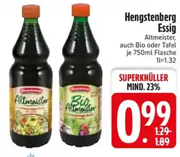 Edeka Hengstenberg Essig Angebot