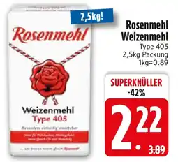 Edeka Rosenmehl Weizenmehl Angebot