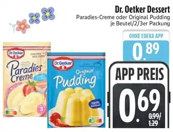 Edeka Dr. Oetker Dessert Angebot