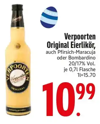 Edeka Verpoorten Original Eierlikör Angebot