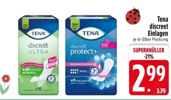 Edeka Tena discreet Einlagen Angebot