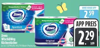 Edeka Zewa Wisch&Weg Küchentücher Angebot