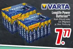 Edeka VARTA Longlife Power Batterien Angebot