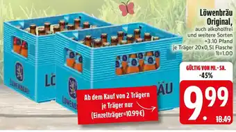 Edeka Löwenbräu Original Angebot