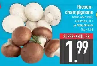 E-Center Riesen champignons Angebot