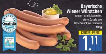E-Center Bayerische Wiener Würstchen Angebot