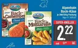 E-Center Alpenhain Back-Käse Angebot