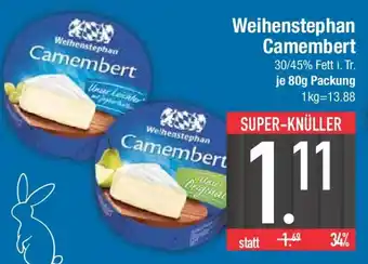 E-Center Weihenstephan Camembert Angebot
