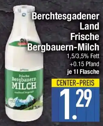 E-Center Berchtesgadener Land Frische Bergbauern-Milch Angebot