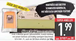 E-Center Alpen Purist Schweizer Hartkäse Angebot