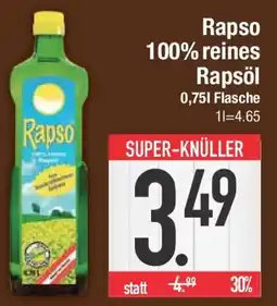 E-Center Rapso 100% reines Rapsöl Angebot