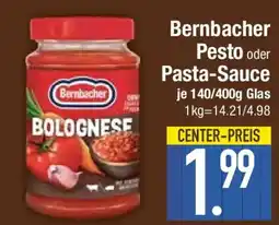 E-Center Bernbacher Pesto oder Pasta-Sauce Angebot
