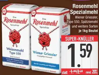 E-Center Rosenmehl Spezialmehl Angebot