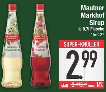 E-Center Mautner Markhof Sirup Angebot