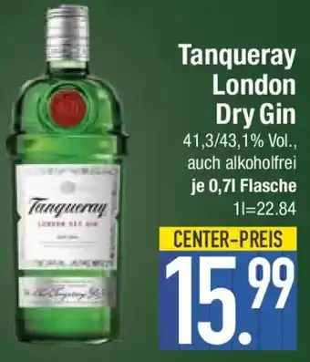 E-Center Tanqueray London Dry Gin Angebot