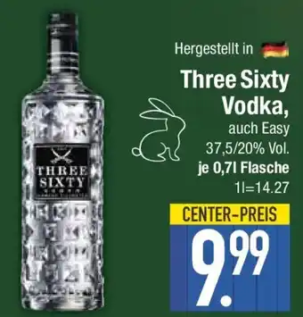 E-Center Three Sixty Vodka Angebot