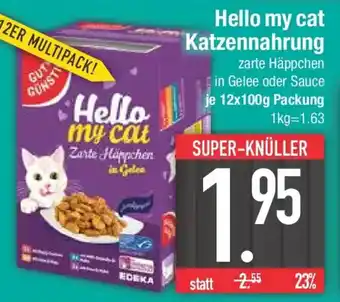 E-Center Hello my cat Katzennahrung Angebot