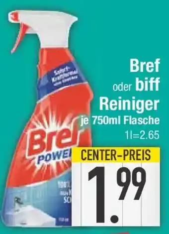 E-Center Bref oder biff Reiniger Angebot