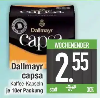 E-Center Dallmayr capsa Kaffee-Kapseln Angebot