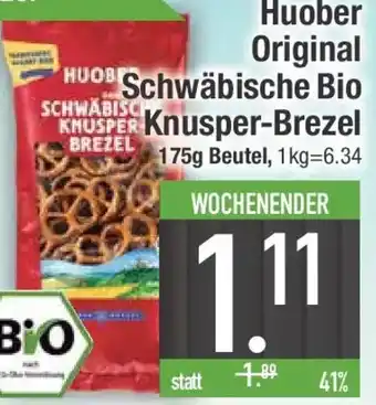 E-Center Huober Original Schwäbische Bio Knusper-Brezel Angebot