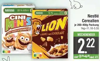 E-Center Nestlé Cerealien Angebot
