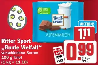 HIT Ritter Sport ,,Bunte Vielfalt" Angebot