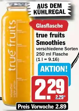HIT true fruits Smoothies Angebot
