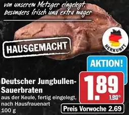 HIT Deutscher Jungbullen Sauerbraten Angebot