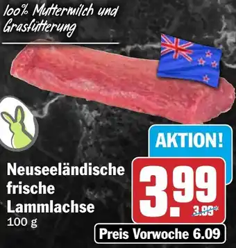 HIT Neuseeländische frische Lammlachse Angebot