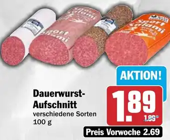 HIT Dauerwurst Aufschnitt Angebot