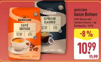 Aldi Nord BARISSIMO Ganze Bohnen Angebot